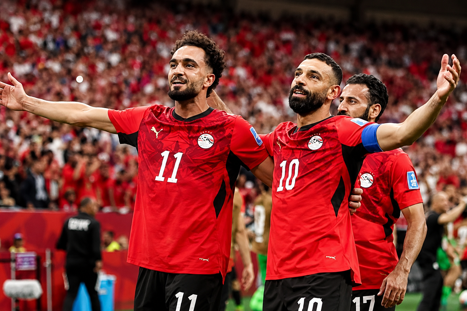 المنتخب المنتخب المصري يحقق الآمال ويؤكد أنه منبع الجمال!